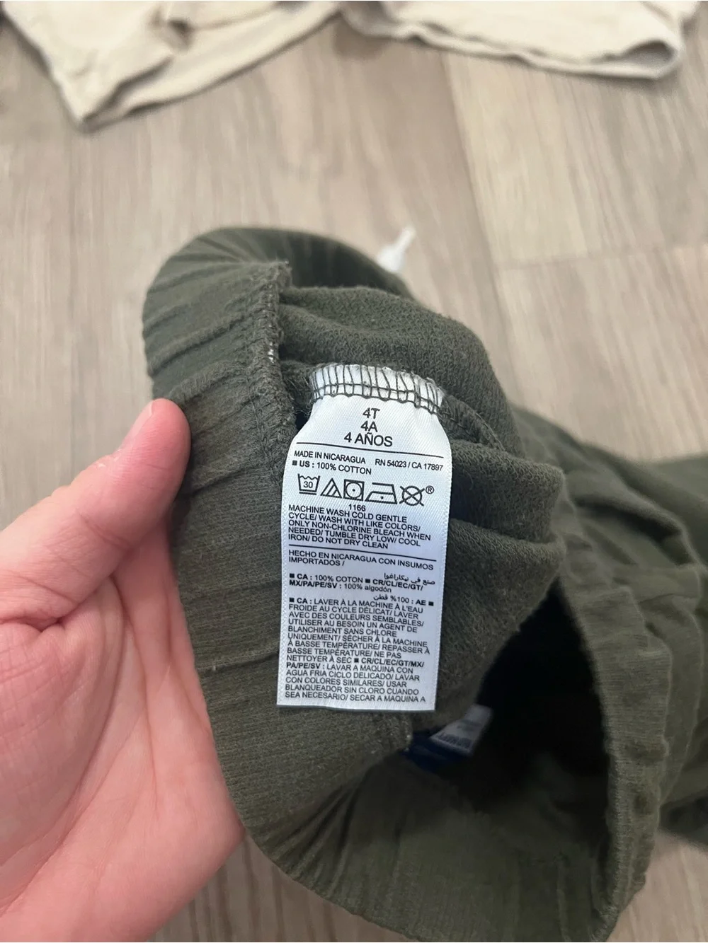 Old Navy Toddler Boys 4T Shorts Lot of 3 Drawstring Pull On Cotton